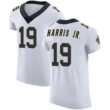 White Men s Chris Harris Jr. New Orleans Saints Elite Vapor